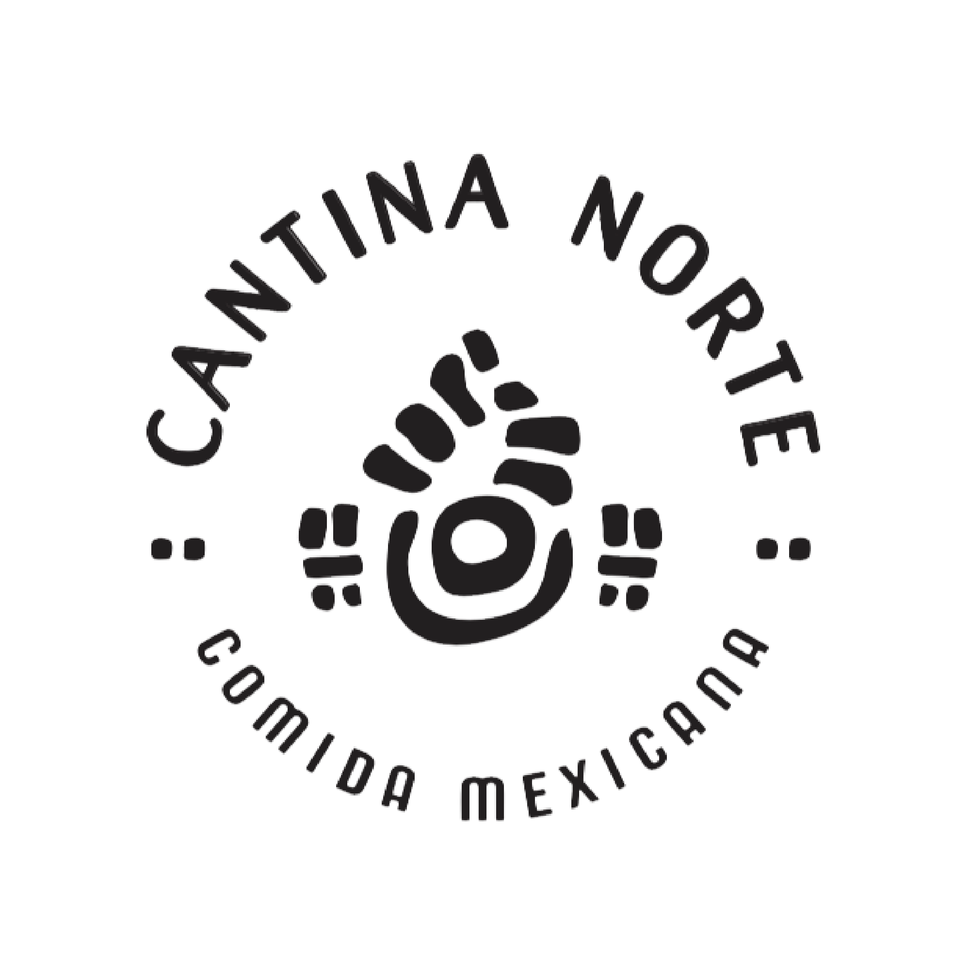 Cantina Norte logo showcasing bold typography and colorful design, symbolizing a vibrant restaurant atmosphere.